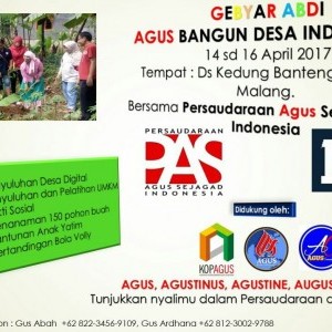 Agus Bangun Desa Indonesia Ke-3